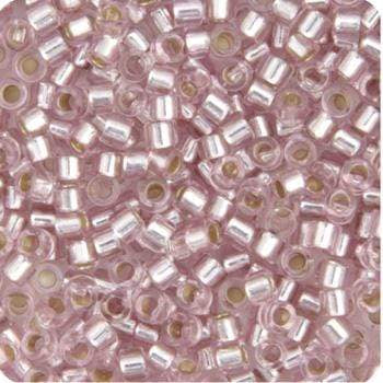 Sundaylace Creations & Bling Delica Beads Delica 11/0 RD Pale Pink Blush  Silver Lined (1433v)