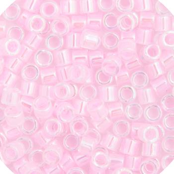 Sundaylace Creations & Bling Delica Beads Delica 11/0 RD Pale Pink  Lined-Dyed (0055v)