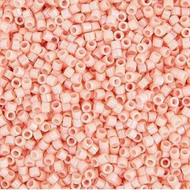 Sundaylace Creations & Bling Delica Beads Delica 11/0 RD Peach Luster Opaque (0207v)
