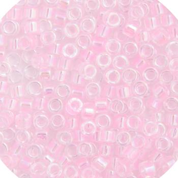 Sundaylace Creations & Bling Delica Beads Delica 11/0 RD Pink AB Lined-Dyed (0071v)