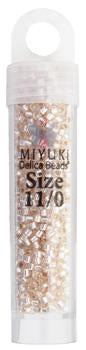 Sundaylace Creations & Bling Delica Beads Delica 11/0 RD Pink Mist Silver Lined (1203v)