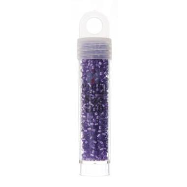 Sundaylace Creations & Bling Delica Beads Delica 11/0 RD Purple Silver Lined-Dyed (1347v)