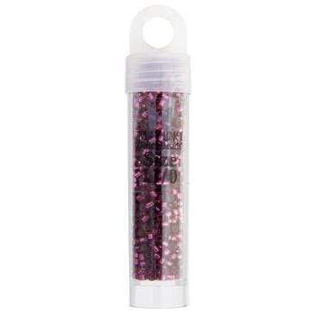 Sundaylace Creations & Bling Delica Beads Delica 11/0 RD Raspberry Silver Lined-Dyed (1342v)