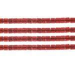 Sundaylace Creations & Bling Delica Beads Delica 11/0 RD Red Gold Luster (0105v)