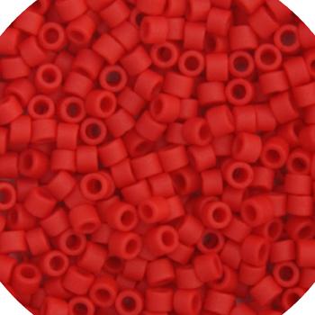 Sundaylace Creations & Bling Delica Beads Delica 11/0 RD Red Matte (0753v)