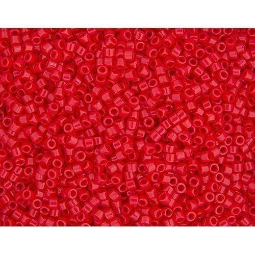 Sundaylace Creations & Bling Delica Beads Delica 11/0 RD Red Opaque (0723v)