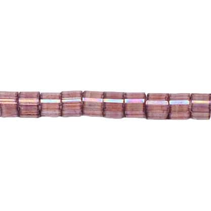 Sundaylace Creations & Bling Delica Beads Delica 11/0 RD  Rose Topaz AB Silk Inside Dyed (1878v)