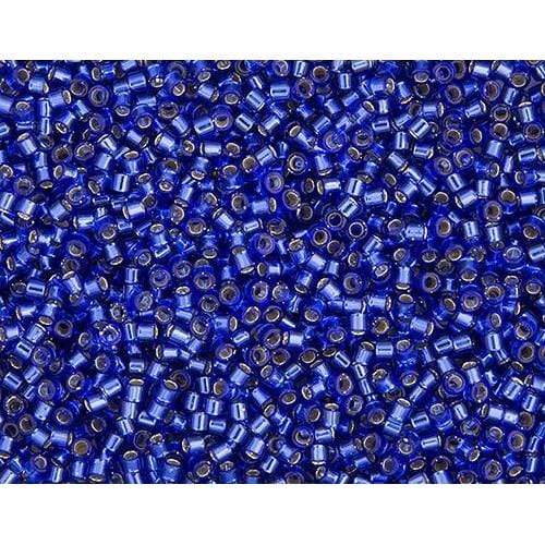 Sundaylace Creations & Bling Delica Beads Delica 11/0 RD Sapphire Silver Lined (0047v)