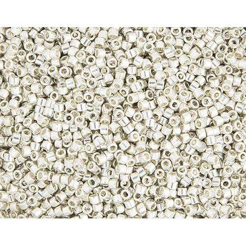 Sundaylace Creations & Bling Delica Beads Delica 11/0 RD Silver Galvanized (*Metallic) (0035v)