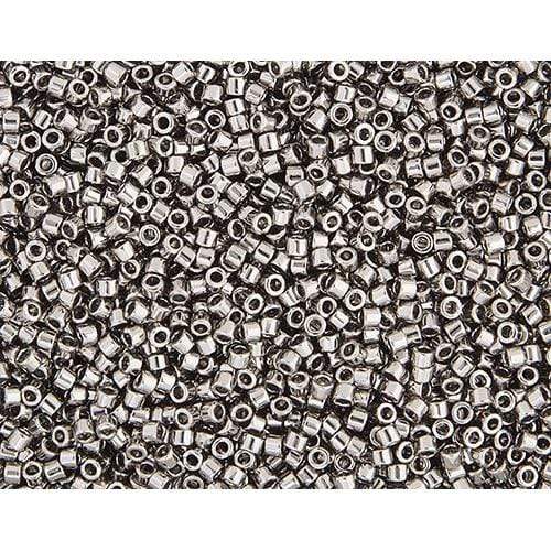 Sundaylace Creations & Bling Delica Beads Delica 11/0 RD Steel (Metallic) (0021v)