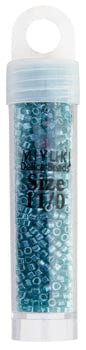 Miyuki Delica Beads Delica 11/0 RD Teal Caribbean Transparent Luster (1228v)