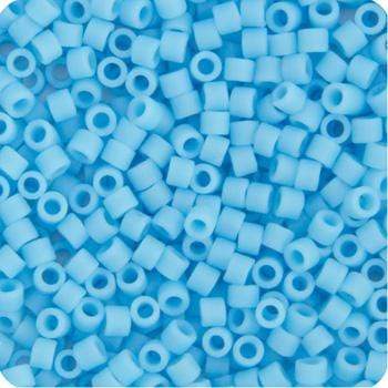 Sundaylace Creations & Bling Delica Beads Delica 11/0 RD Turquoise Blue Opaque Matte (0755v)