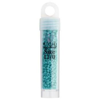 Sundaylace Creations & Bling Delica Beads Delica 11/0 RD Turquoise Green  Opaque (0729v)