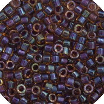Sundaylace Creations & Bling Delica Beads Delica 11/0 RD Wine AB Lined-Dyed (0061v)