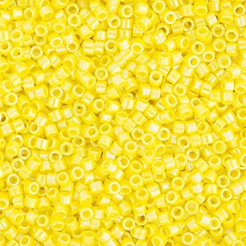 Sundaylace Creations & Bling Delica Beads Delica 11/0 RD Yellow AB (0160v)