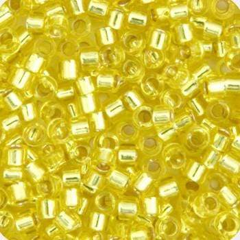 Sundaylace Creations & Bling Delica Beads Delica 11/0 RD Yellow Silver Lined (0145v)