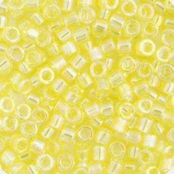 Sundaylace Creations & Bling Delica Beads Delica 11/0 RD Yellow Transparent AB (0171v)