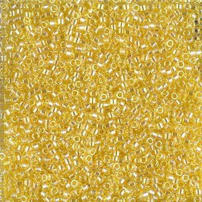 Sundaylace Creations & Bling Delica Beads Delica 11/0 RD  Yellow Transparent Luster (1886v)
