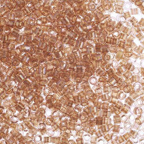 Sundaylace Creations & Bling Delica Beads Delica 11/0 Round Fancy Lined Amber (2373v)