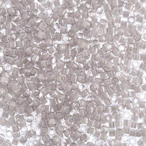 Sundaylace Creations & Bling Delica Beads Delica 11/0 Round Fancy Lined White (2391v)
