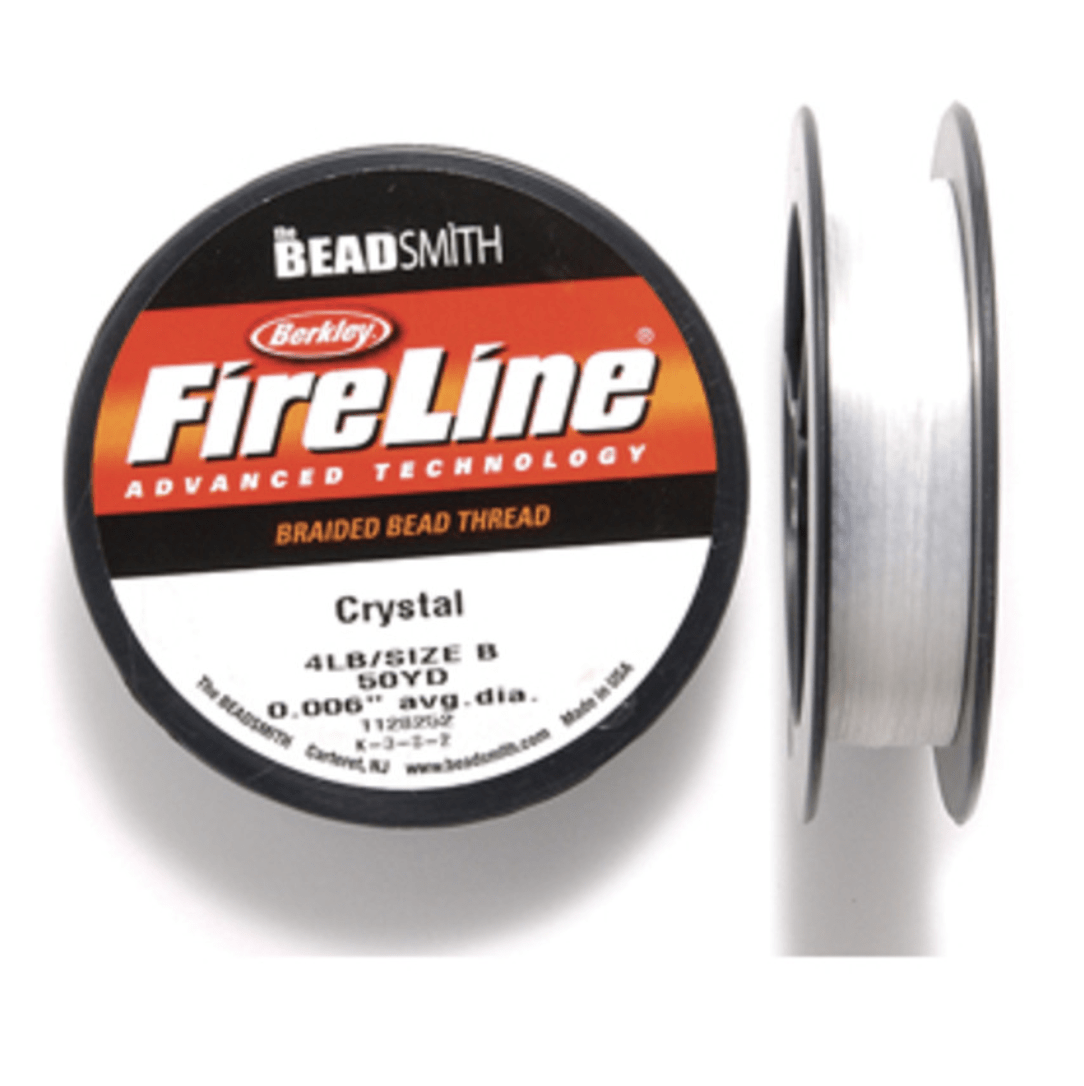 FireLine Braided Beading Thread- 50 yard stool (4lb, 6lb, & 8lb)