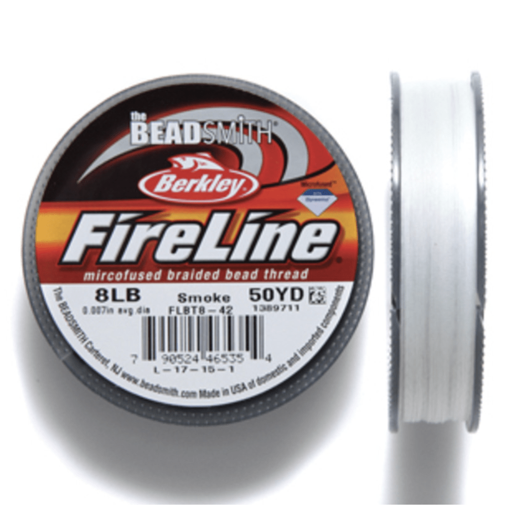 FireLine Braided Beading Thread- 50 yard stool (4lb, 6lb, & 8lb) –  Sundaylace Creations & Bling