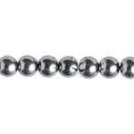 Sundaylace Creations & Bling Pearl Beads GLASS PEARL ROUND 3mm (133pcs)  2X8" STRUNG GUNMETAL