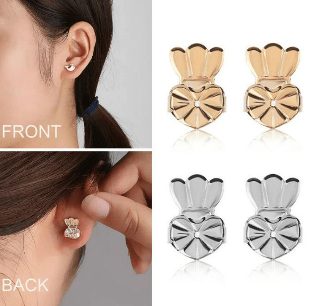 Earring Backs for Sensitive Ears, 200pcs Silicone Clear Earring Backs for  Studs Earring Hooks Hypo-allergenic Earring Stoppers Jewelry Accessories