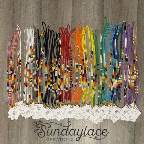 Sundaylace Creations Promotions Make your own Lanyard Kit, 4 TOHO 6/0 Beads Promotions