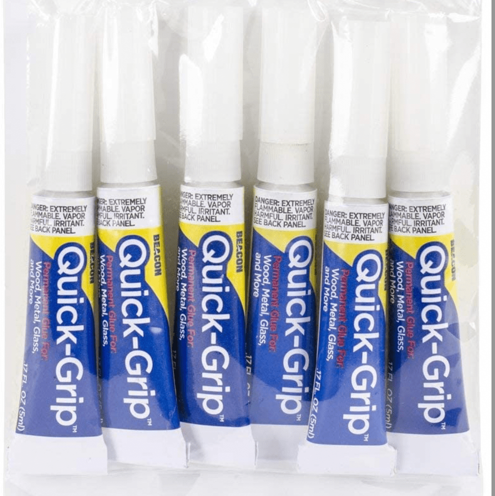 Quick Grip Glue Basics Mini Quick Grip Permanent Adhesive 1 x 0.17 Fl Oz. Glue, Basics
