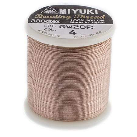 Sundaylace Creations & Bling Basics Blush Pink Miyuki Nylon Beading Thread B (50m Spool)