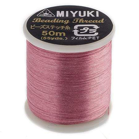 Sundaylace Creations & Bling Basics Pink Miyuki Nylon Beading Thread B (50m Spool)