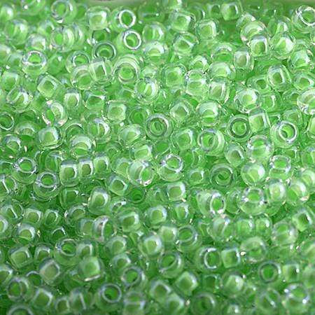 Sundaylace Creations & Bling Miyuki Seed Bead 11/0 Miyuki Seed Bead 11/0 C/L  Lime Green Luminous Neon Color