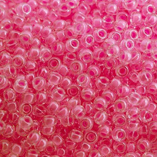Sundaylace Creations & Bling Miyuki Seed Bead 11/0 Miyuki Seed Bead 11/0 C/L  Pink Luminous Neon Color