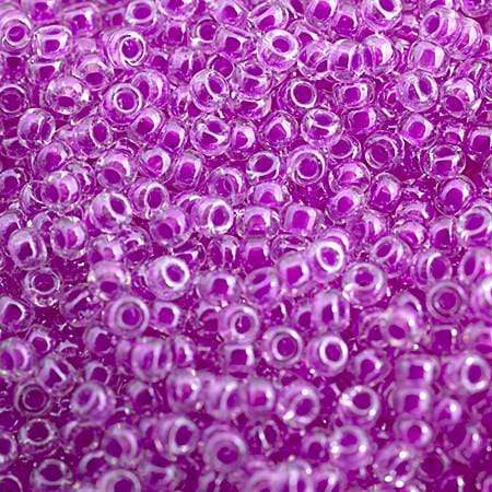 Sundaylace Creations & Bling Miyuki Seed Bead 11/0 Miyuki Seed Bead 11/0 C/L  Purple Luminous Neon Color
