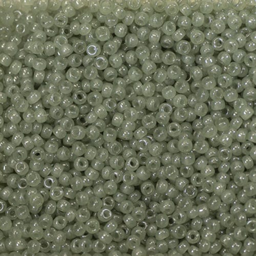 Miyuki Miyuki Seed Bead 11/0 Miyuki Seed Bead 11/0 Dark Sea Green Opaque (2375v)