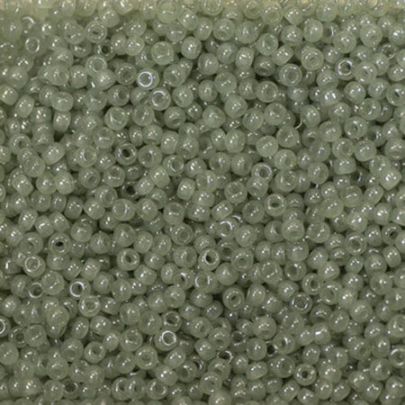 Miyuki Seed Bead 11/0 Turquoise Green Opaque Luster (0435v) (22g) –  Sundaylace Creations & Bling