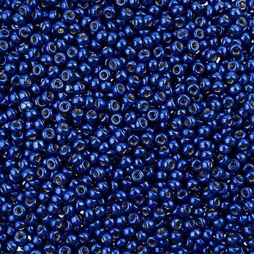 Sundaylace Creations & Bling Miyuki Seed Bead 11/0 Miyuki Seed Bead 11/0 Duracoat Galvanized Navy Blue *Metallic (5111v)