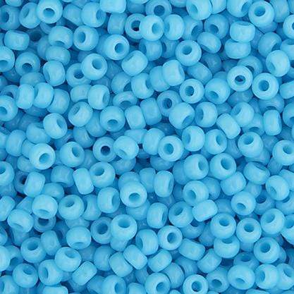 Pastel Blue Matte Glass Seed Beads (3mm) — The Bead Chest