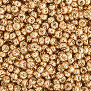 Sundaylace Creations & Bling Miyuki Seed Bead 11/0 Miyuki Seed Bead 11/0 Metallic Gold Galvanized (1052v)