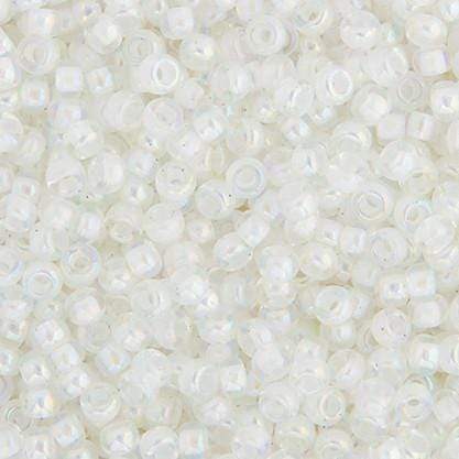 Sundaylace Creations & Bling Miyuki Seed Bead 11/0 Miyuki Seed Bead 11/0 White AB Lined-Dyed