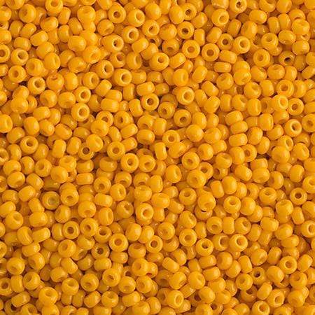 Sundaylace Creations & Bling Miyuki Seed Bead 11/0 Miyuki Seed Bead 11/0 Yellow Marigold Opaque Duracoat