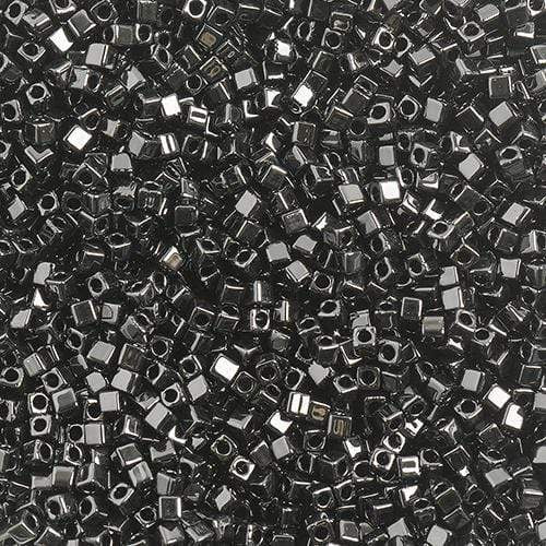 Sundaylace Creations & Bling Miyuki Square/Cube Beads Miyuki Square/Cube Beads 1.8mm Black Opaque