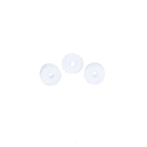 Sundaylace Creations & Bling Basics Plastic Earring Backs Clear, Must-Have Findings for Studs/Hooks 200 pcs