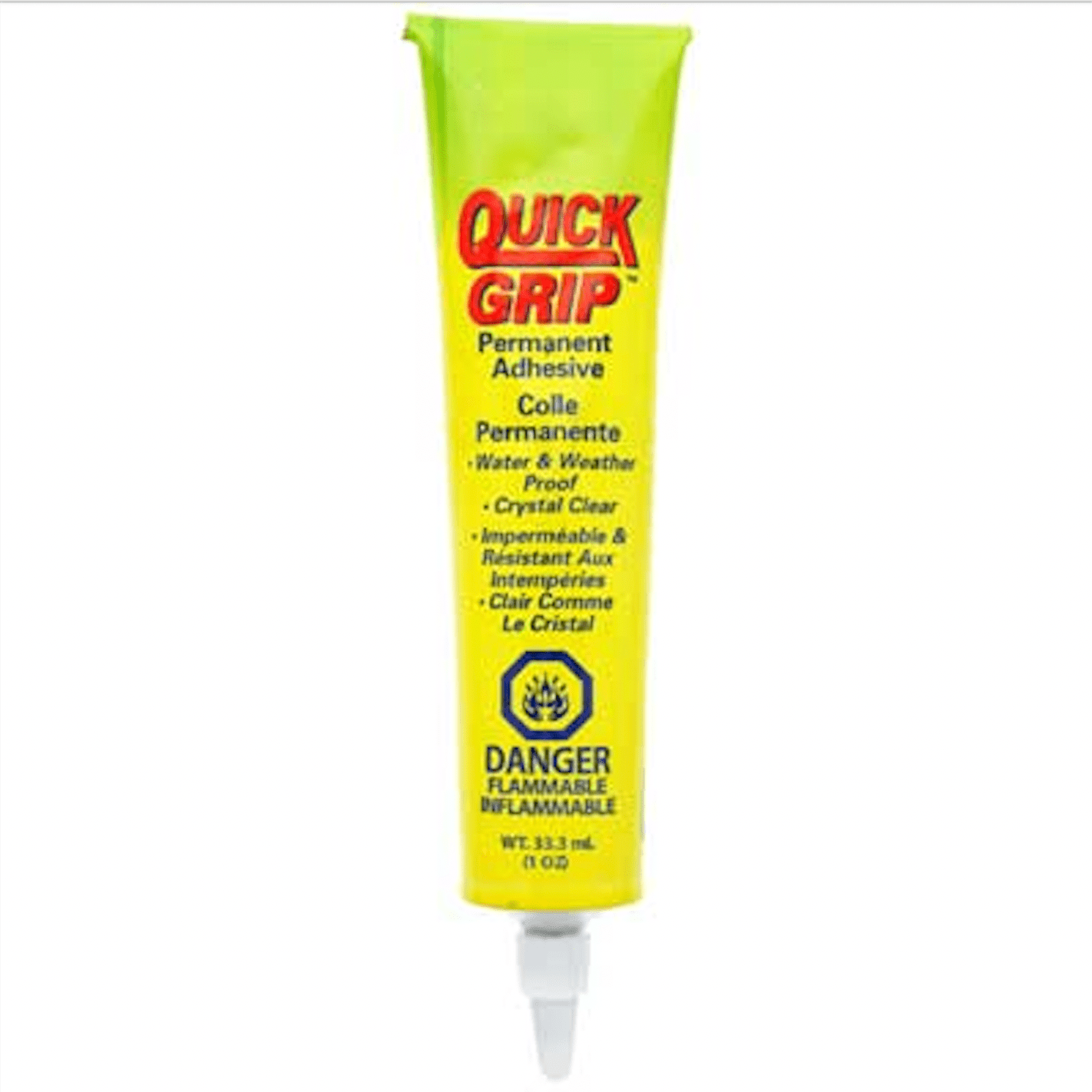 Quick Grip Glue Basics Quick Grip Permanent Adhesive 1 Fl Oz. Glue, Basics