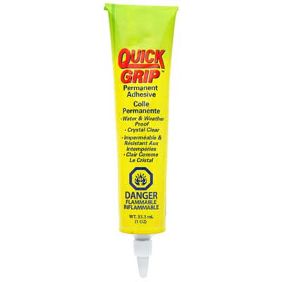Quick Grip Glue Basics Quick Grip Permanent Adhesive 1 Fl Oz. Glue, Basics