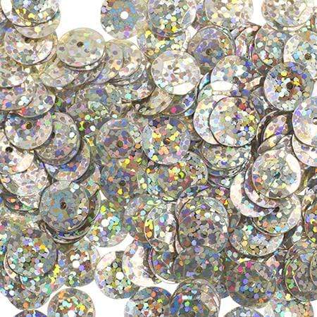 Sundaylace Creations & Bling Sequin Sequins Round 6mm Aprx 1600pcs  Hologram Champagne