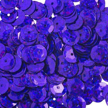 Sundaylace Creations & Bling Sequin Sequins Round 6mm Aprx 1600pcs  Hologram Purple
