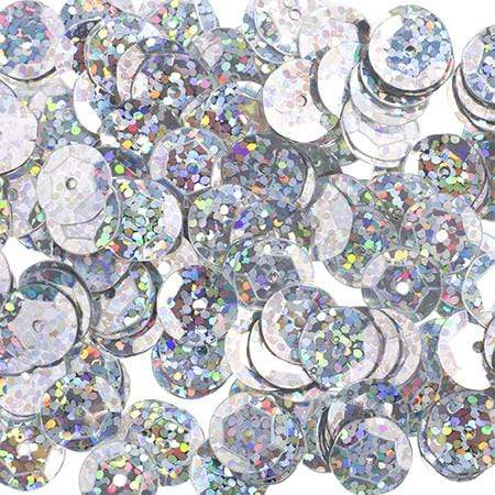 Sundaylace Creations & Bling Sequin Sequins Round 6mm Aprx 1600pcs  Hologram Silver