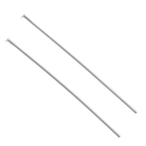 Sundaylace Creations & Bling Basics Stainless Steel Eye/Head Pins 35mm or 40mm, 100pcs